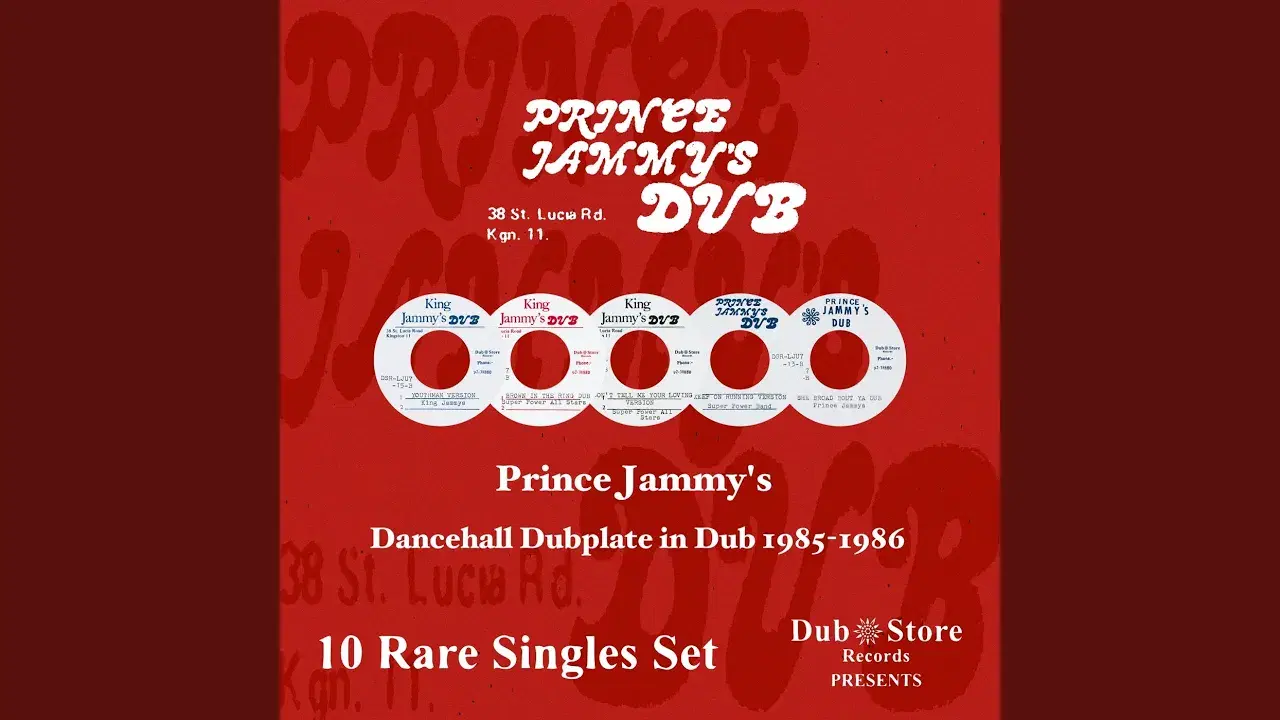 Prince Jammy's Dancehall Dubplate in Dub 1985-1986 - 10 Singles Set - King Jammys
