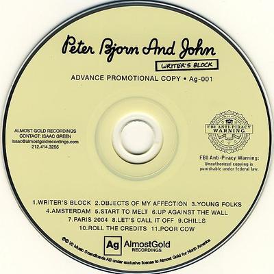 Writer's Block - Peter Bjorn & John