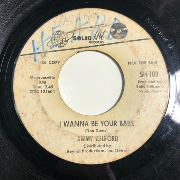 I Wanna Be Your Baby / Heartbreaker - Jimmy Gilford