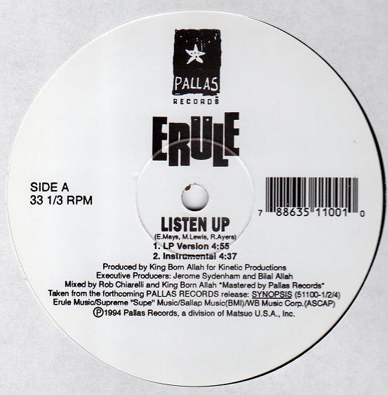 Listen Up / Synopsis - Erule