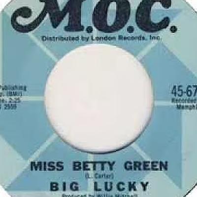 The Memphis Blues Box Disc 20 A Touch Of The Blues 1966 - 1969 - Big Lucky Carter