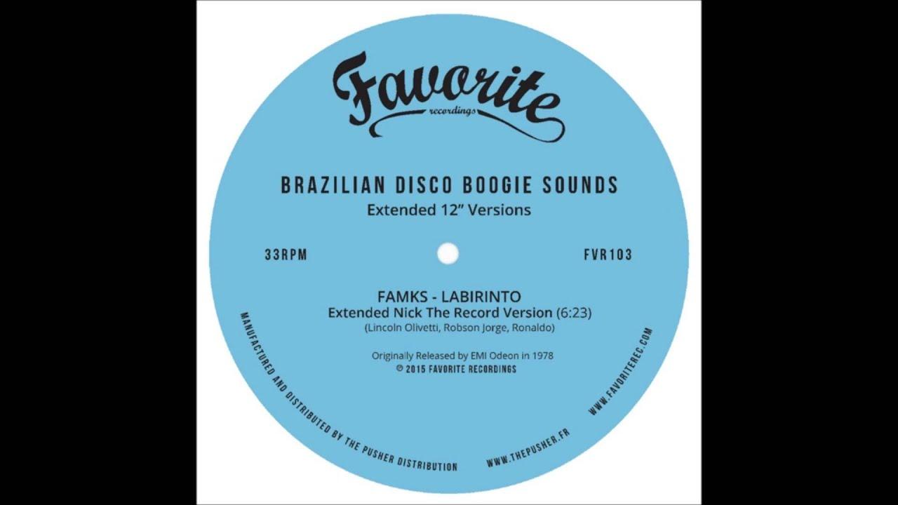 Brazilian Disco Boogie Sounds (Extended 12" Versions) - Os Famks