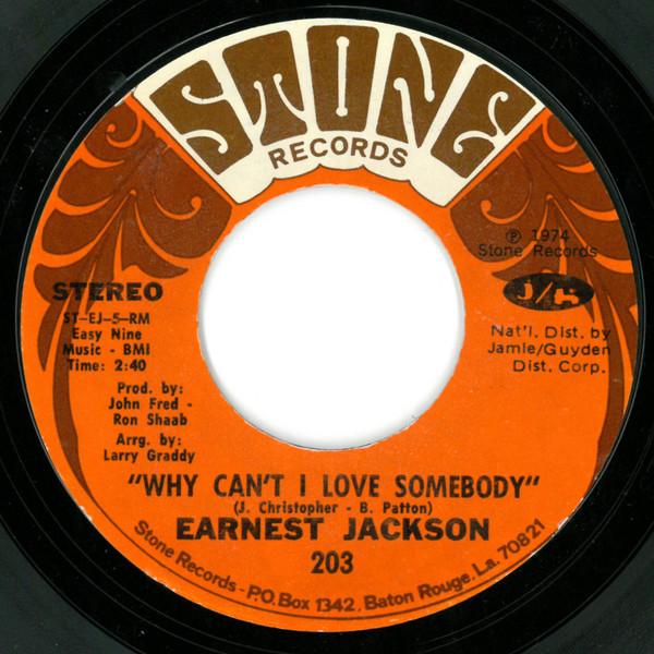  - Earnest Jackson