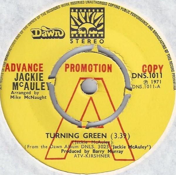 Turning Green - Jackie McAuley