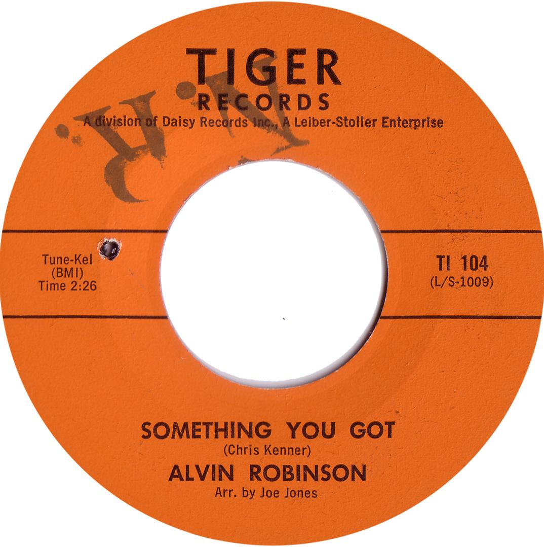 Something You Got - Alvin Robinson