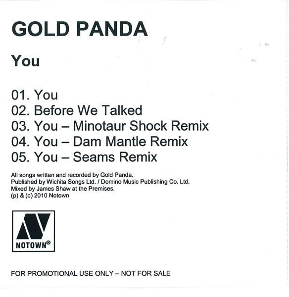 You EP - Gold Panda