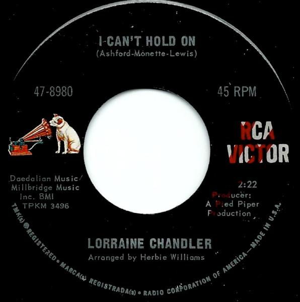  - Lorraine Chandler