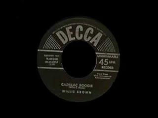 Cadillac Boogie / Korea Blues - Willie Brown