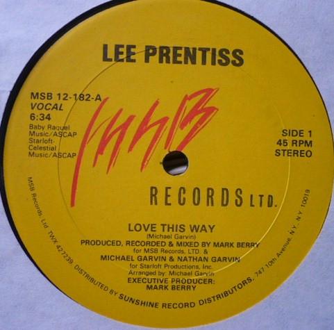 Love This Way - Lee Prentiss