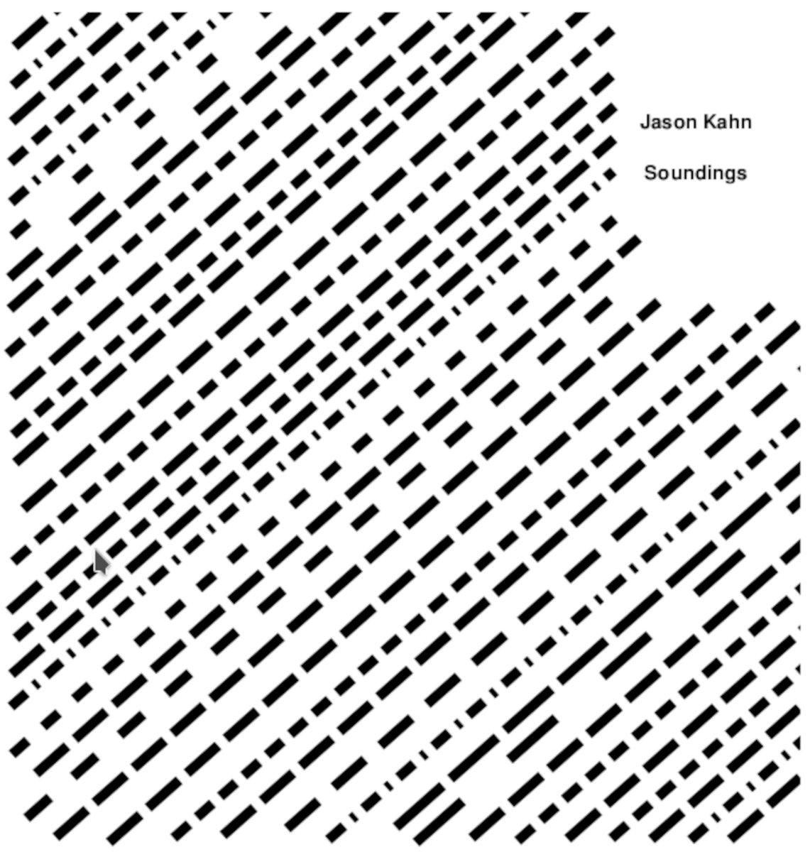 Soundings - Jason Kahn