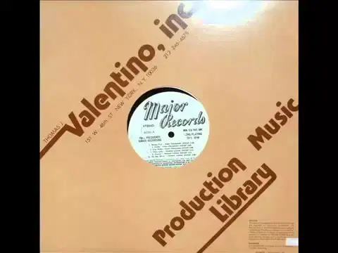 [Valentino - Major] - TJV 6097 - Production Music [1976] - David Earnest