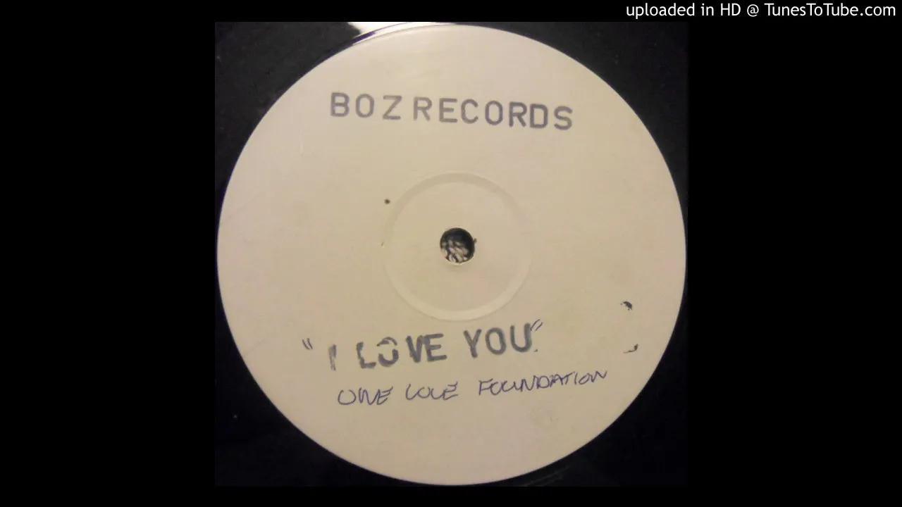  - The One Love Foundation