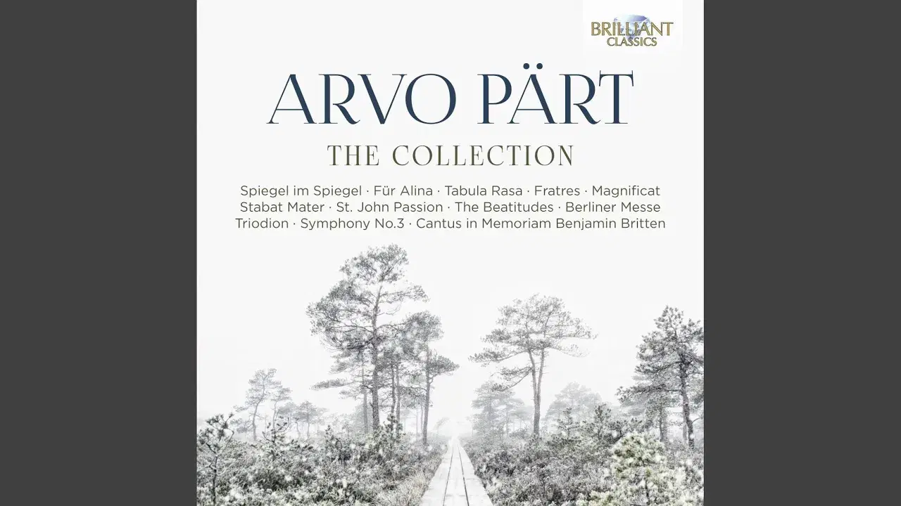  - Arvo Pärt / performed by Jürgen Kruse (piano) and Benjamin Hudson (viola)