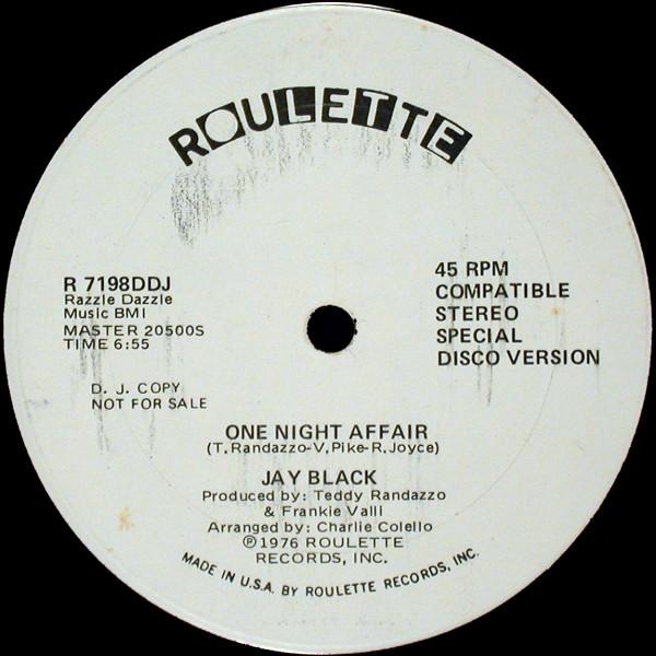 One Night Affair - Jay Black