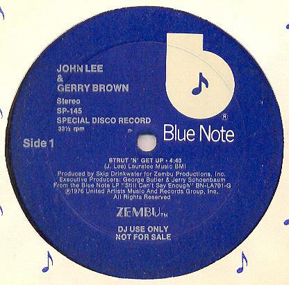  - John Lee & Gerry Brown
