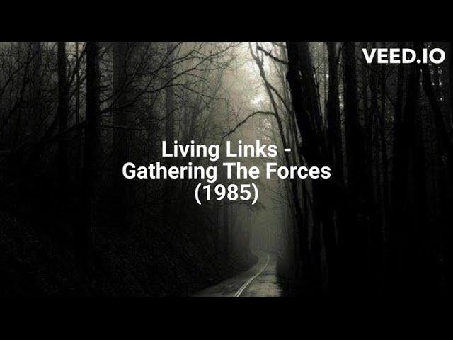Obscure 80's New Wave - Living Links ‎- Gathering The Forces [1985] - Living Links