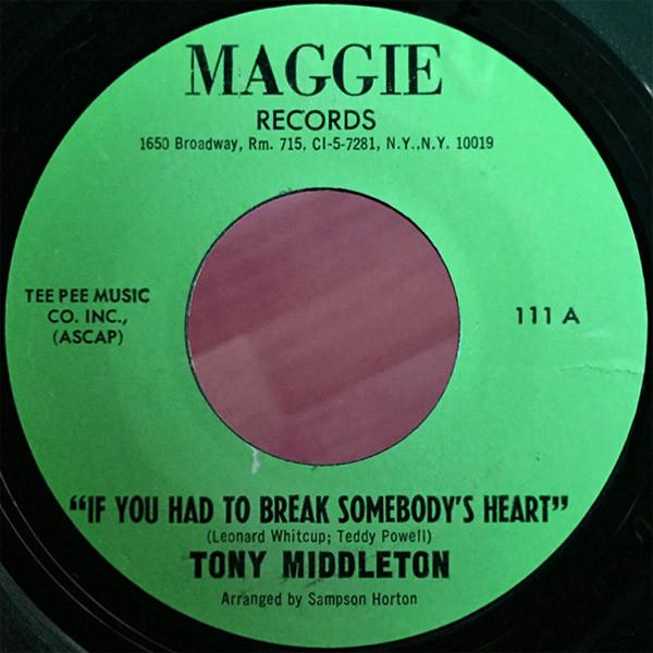  - Tony Middleton
