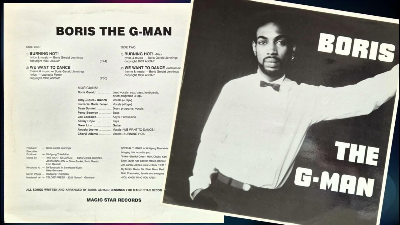 Burning Hot! / We Want To Dance - Boris G.