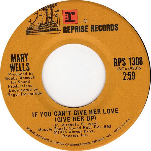 7" - Reprise (RPS 1308B) - Mary Wells