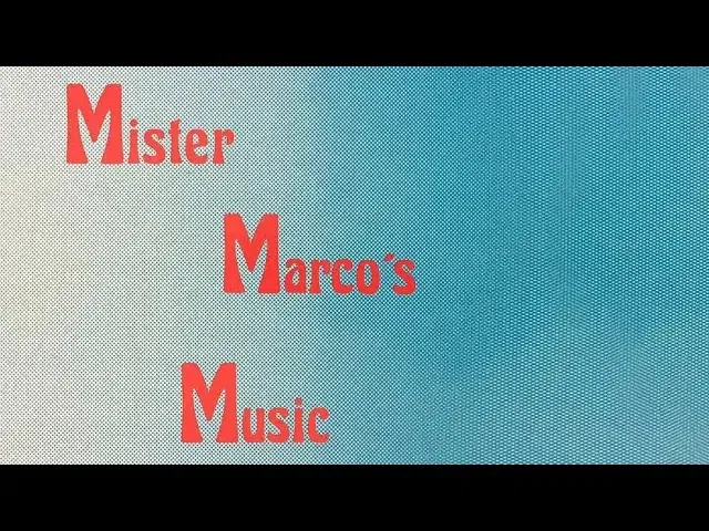 Mr Marco's Music Golden Ring - Ralph Marco Band