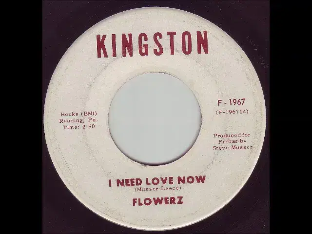 I Need Love Now / My Sad Story - The Flowerz