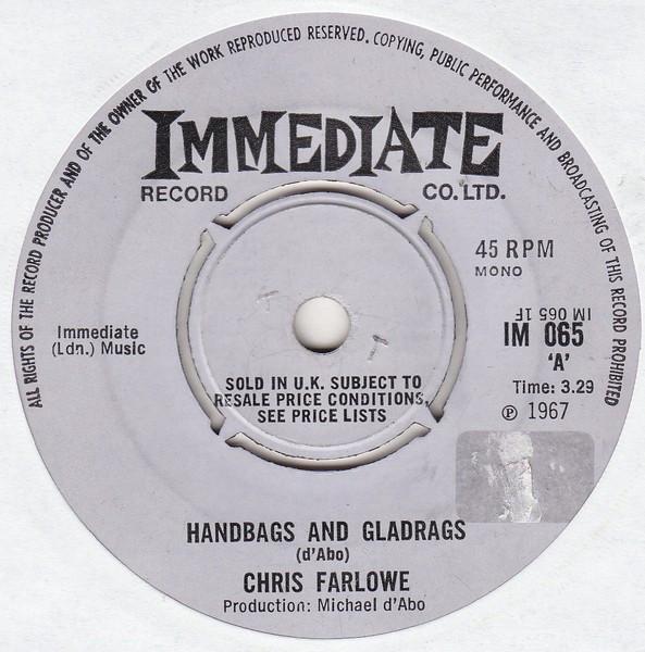 Handbags & Gladrags / Paint It Black - Chris Farlowe