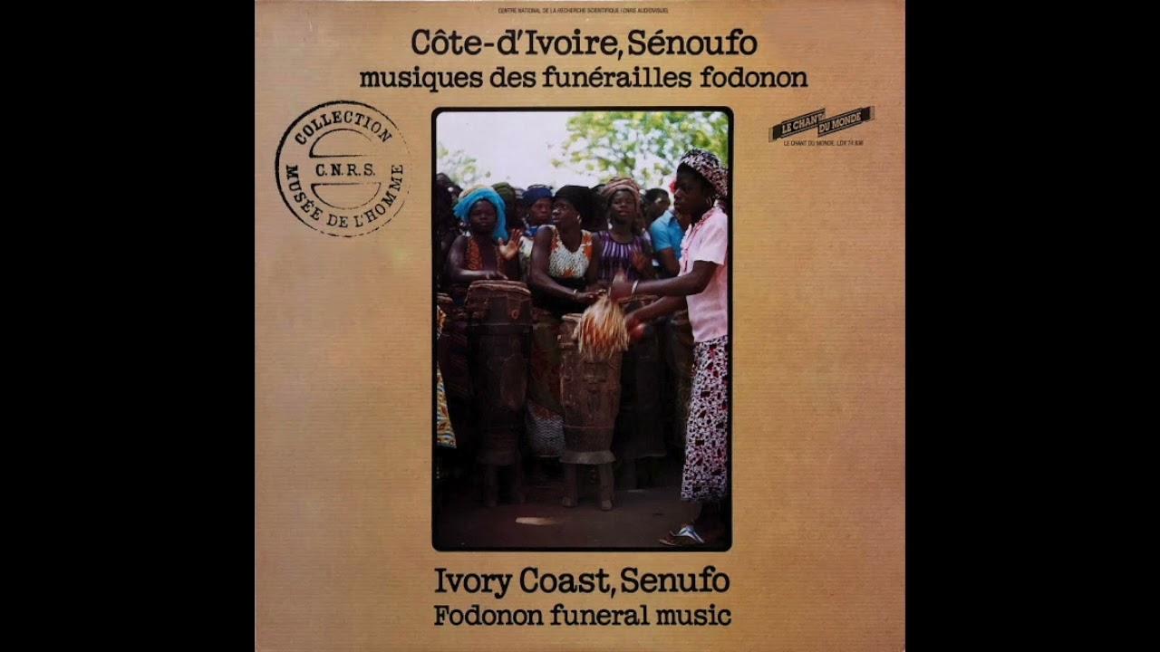 Cȏte D'Ivoire, Sénoufo - Musiques Des Funérailles Fodonon - Unknown Artist - Ivory Coast (recorded by Siélé Silué)