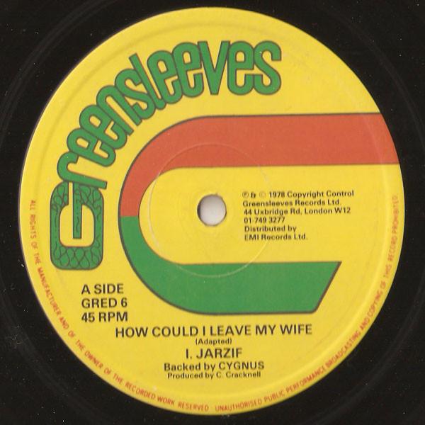 Greensleeves 12 inches - I.Jarzif