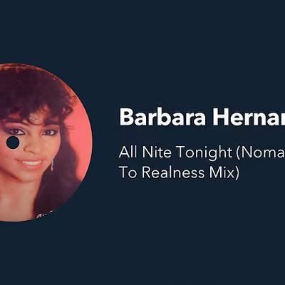 - Barbara Hernandez