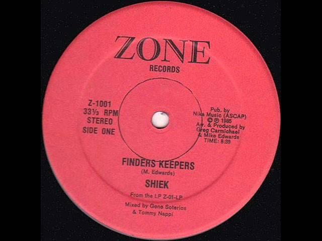 Finders Keepers - Shiek