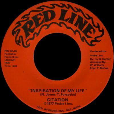 Inspiration Of My Life / We've Come A Long Way 7" - Citation