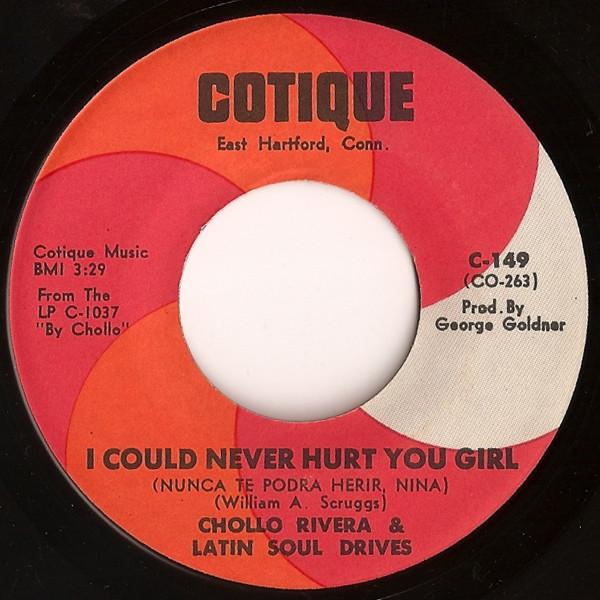 I Could Never Hurt You Girl / Black & Blues - Chollo Rivera & Latin Soul Drives
