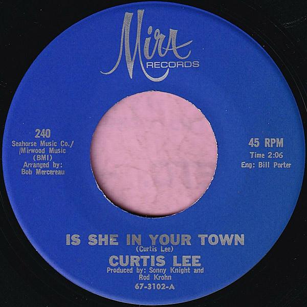 From Head To Toe / Is She In Your Town  - Curtis Lee
