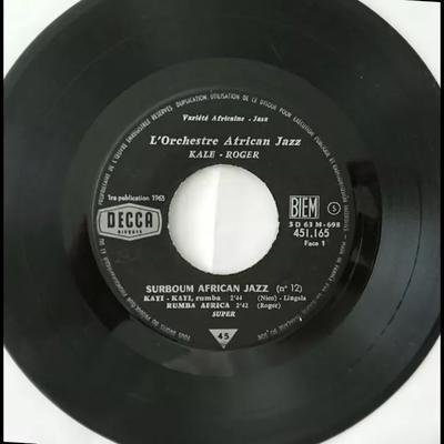  - Roger & L'Orchestre African Jazz