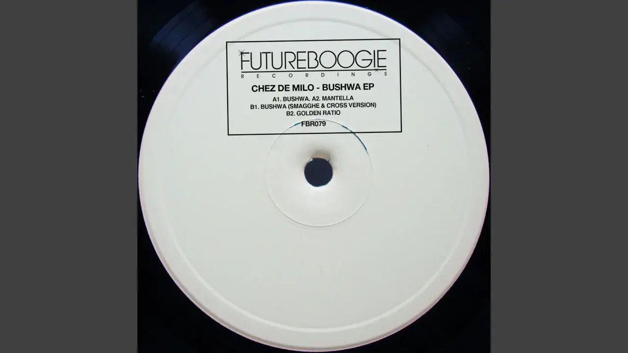 Bushwa EP (incl. Smagghe & Cross Version) [Future Boogie] - Chez De Milo