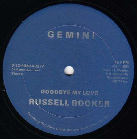 Goodbye My Love - Russell Booker