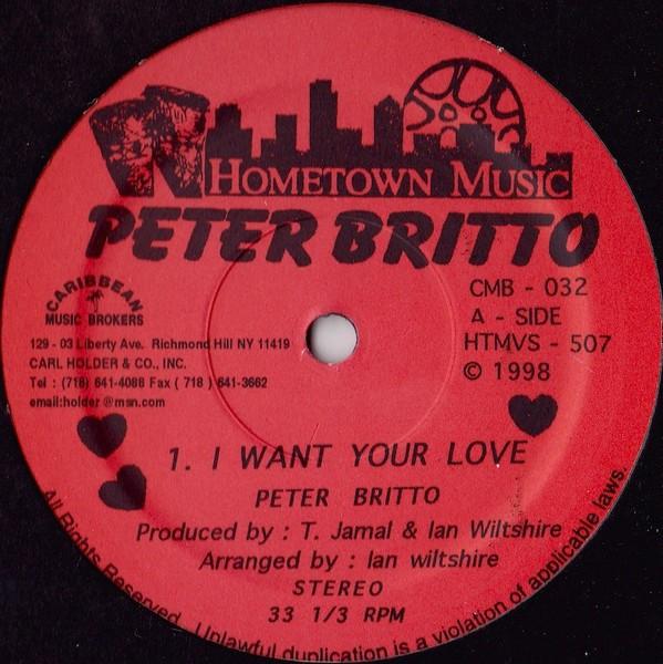 I Want Your Love - Peter Britto
