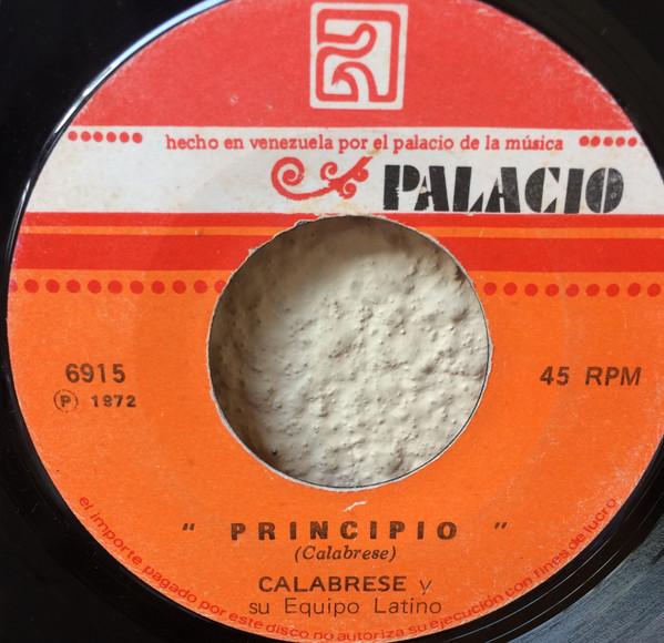 Principio / Conmigo - Calabrese