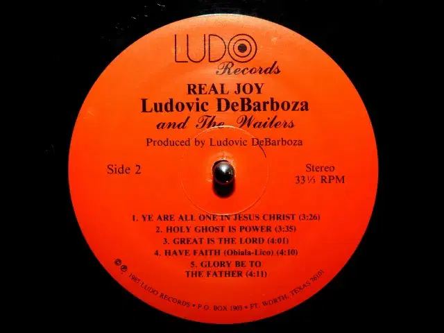 - Ludovic DeBarboza