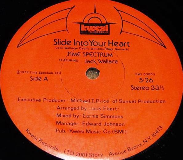 Slide Into Your Heart / You Think You're Dealin - Time Spectrum