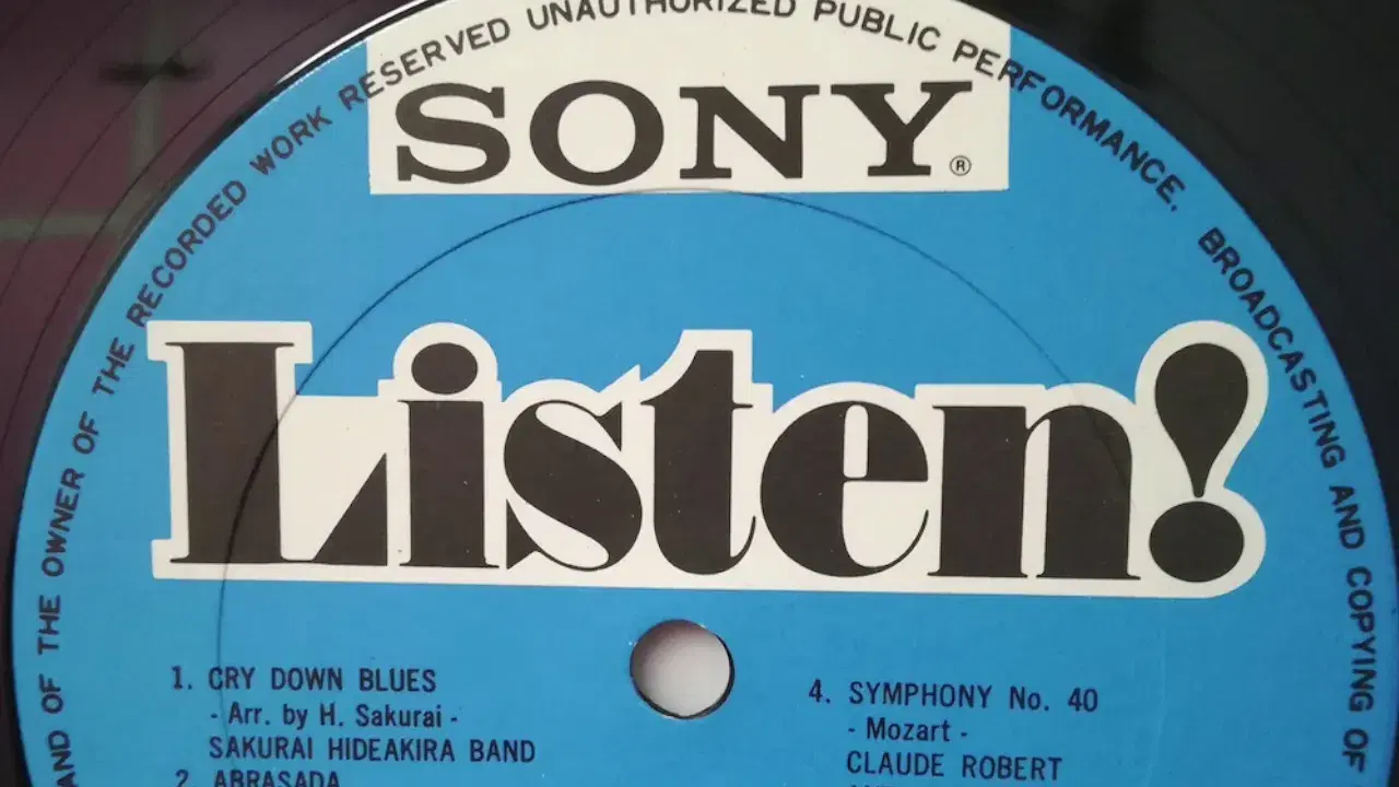 Listen! - Sakurai Hideakira Band