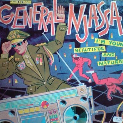 General Njassa - I'm young beautiful and natural (MAXI 12") (1983) - General Njassa