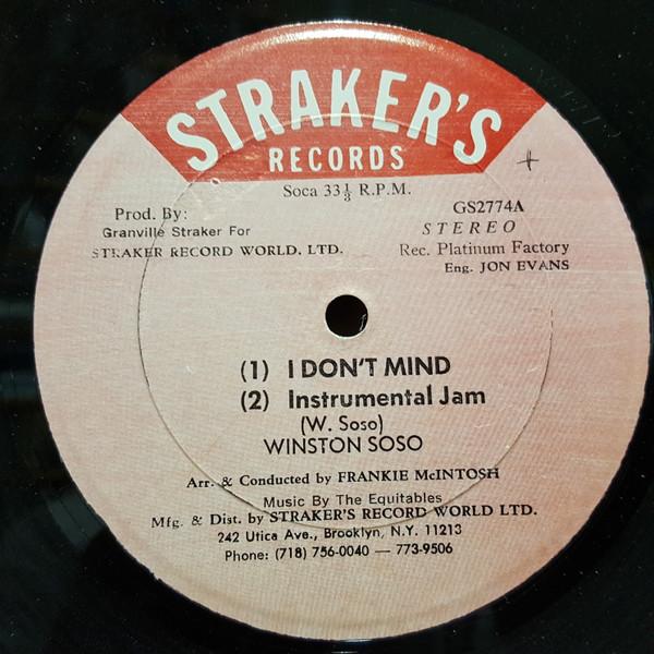 I Don't Mind - Winston Soso