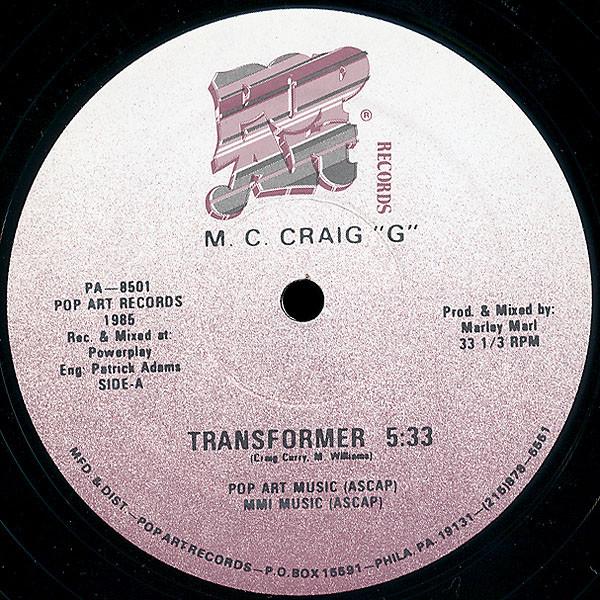  - MC Craig G