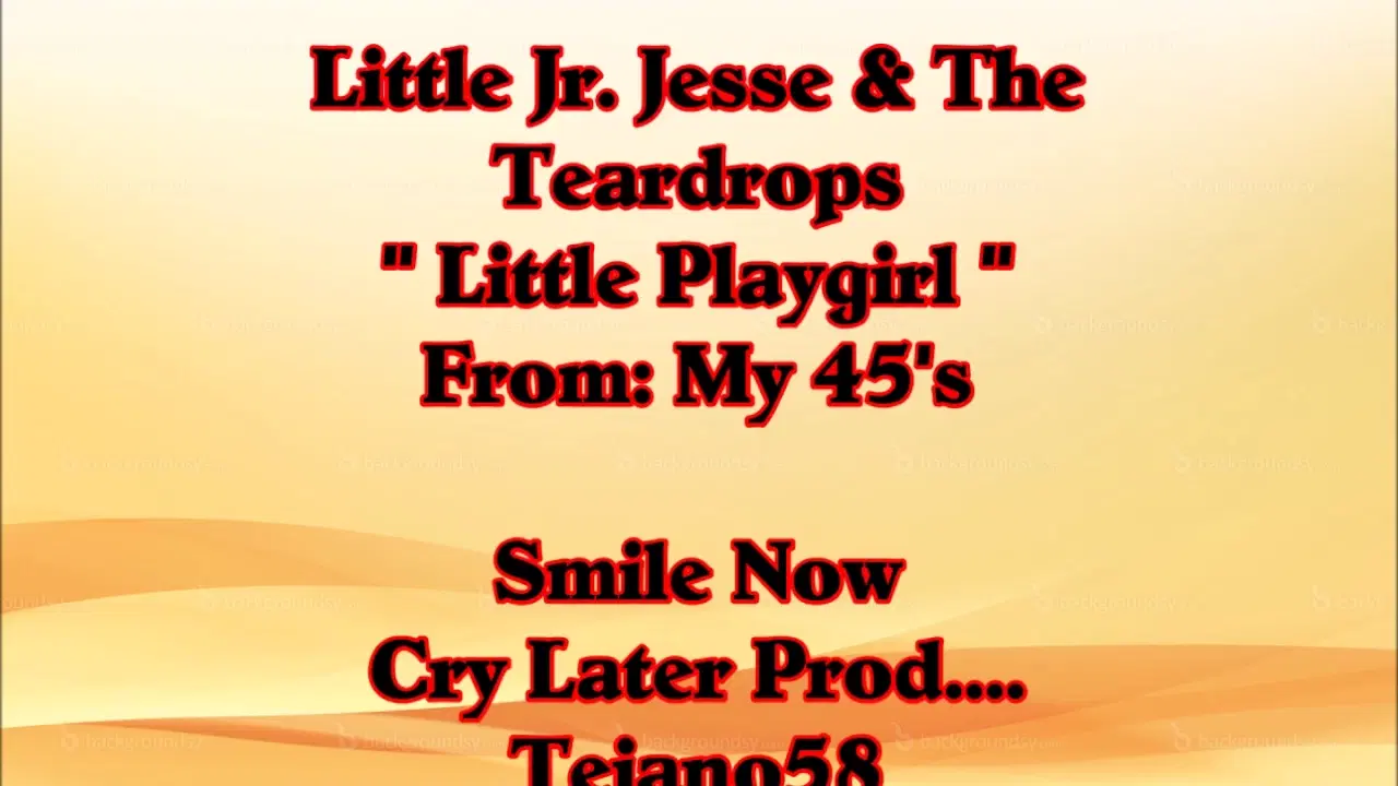  - Little Jr Jesse Teardrops