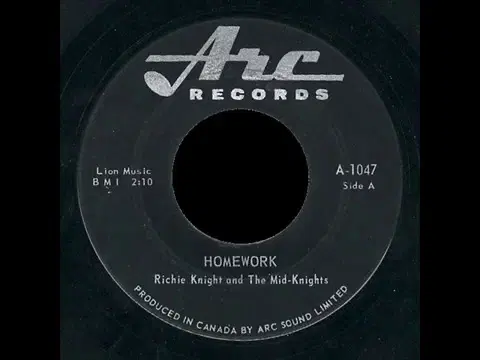 Homework - Richie Knight And The Mid-Knights