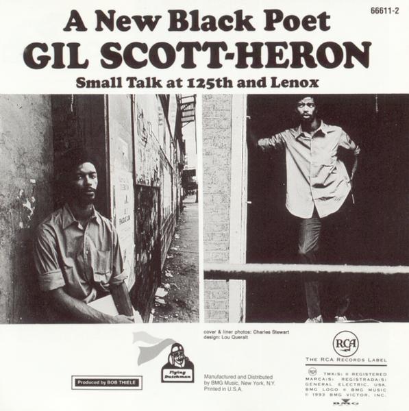 Small Talk at 125th and Lenox (Live) - Gil Scott-Heron