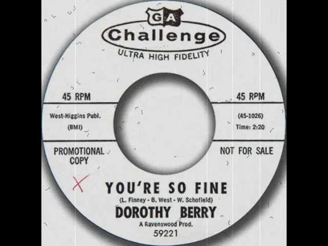  - Dorothy Berry