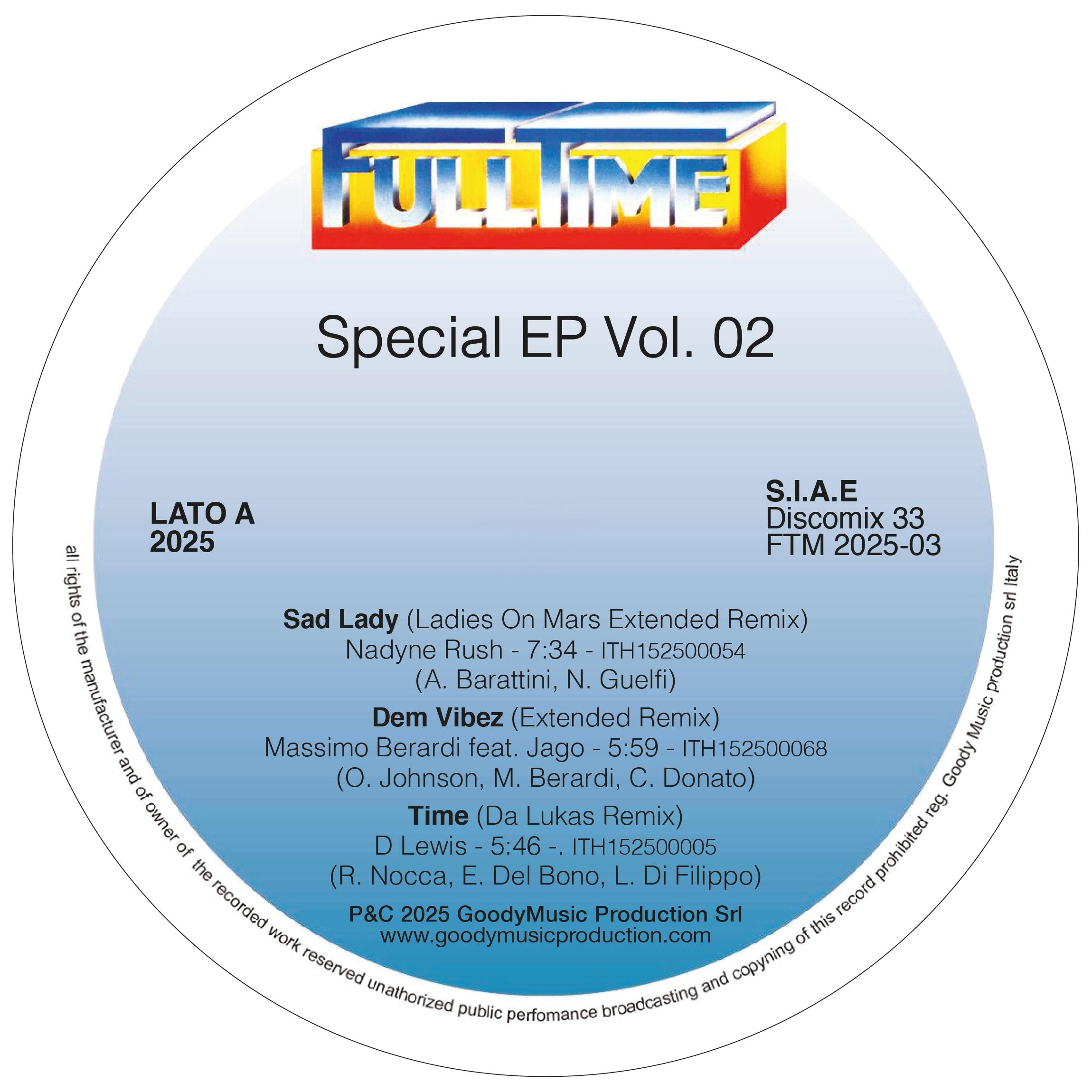 Special EP Vol. 02 (FTM 2025-03) - Massimo Berardi feat. Jago