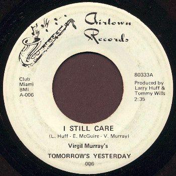 I Still Care / Summer Dreamin' - Virgil Murray's Tomorrow's Yesterday